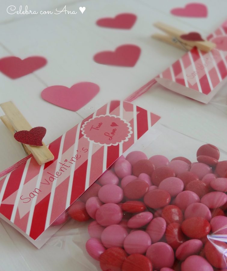 Cucuruchos de chuches y bolsas originales para cumpleaños  Valentines  candy crafts, Valentine candy, Valentine crafts