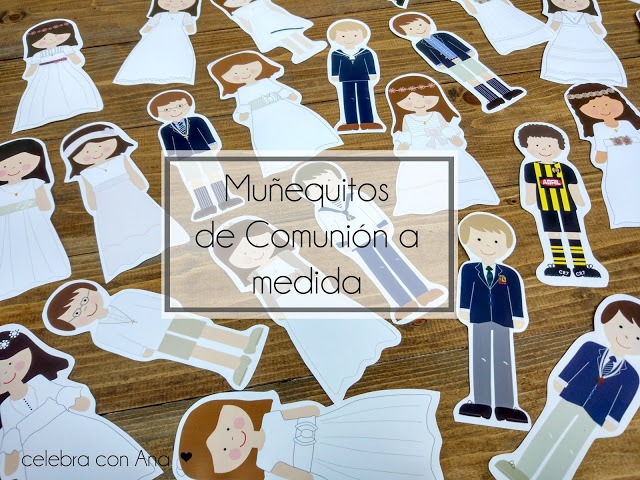 Muñequitos de comunión