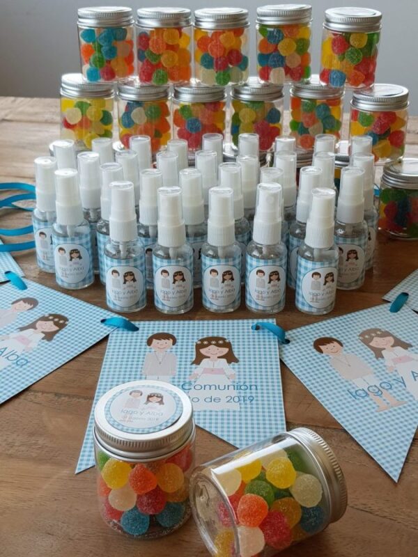 Comunión azul celeste