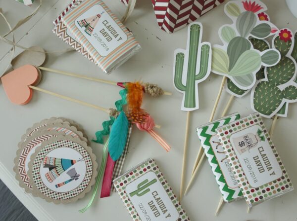 fiesta de indios y vaqueros