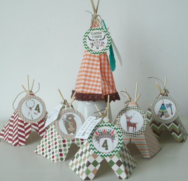 fiesta de indios y vaqueros