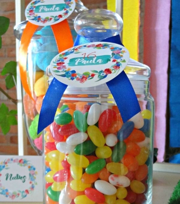 fiesta flores colores