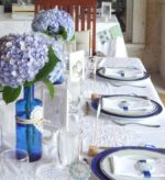 fiesta flores azules