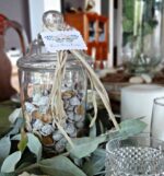 fiesta flores y eucalipto