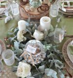 fiesta flores y eucalipto