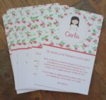 invitación comunión niña