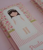 punto de libro comunión niña