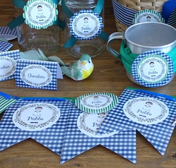 papelería comunión niño