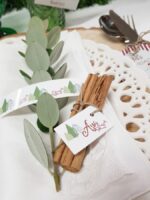 decorar la mesa de navidad