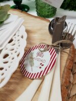 decorar la mesa de navidad