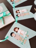 papelería comunión mint