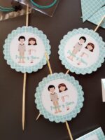 papelería comunión mint