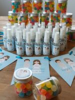 Kit Cuadros Vichy Azul Celeste - Imagen 4