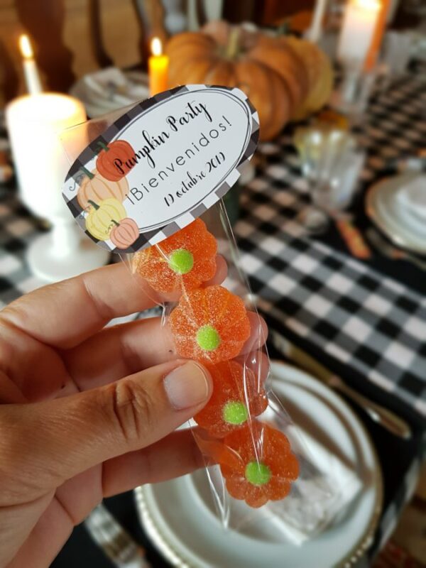 Fiesta calabazas y cuadros negros - Imagen 3