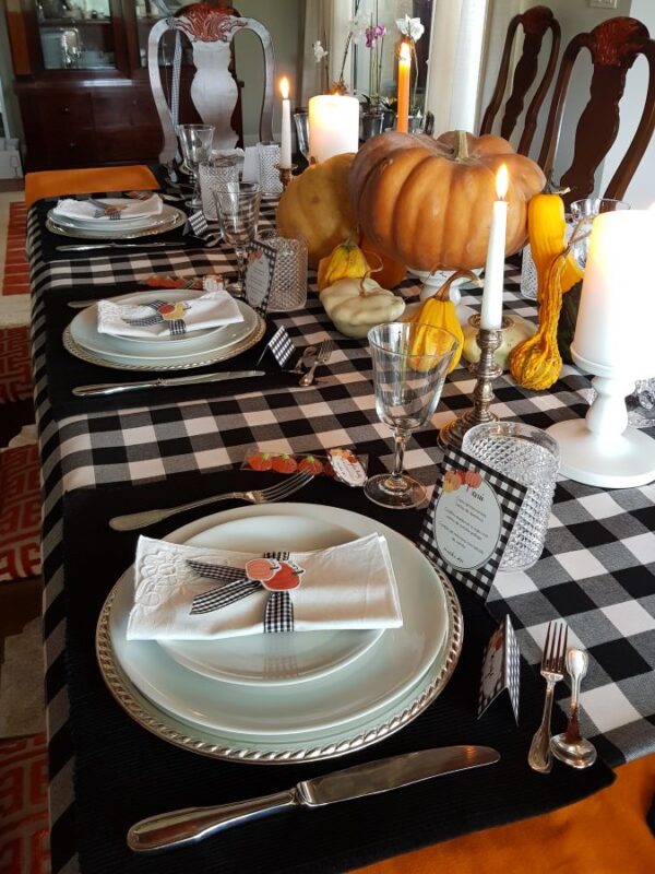 Fiesta calabazas y cuadros negros - Imagen 2