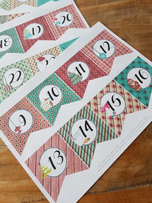 Calendario Adviento Navidad