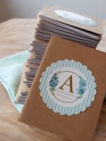 Kit con aro y flores mint - Imagen 2
