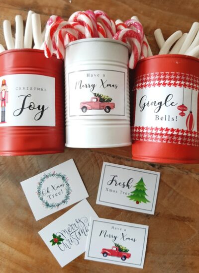 Latas de Navidad