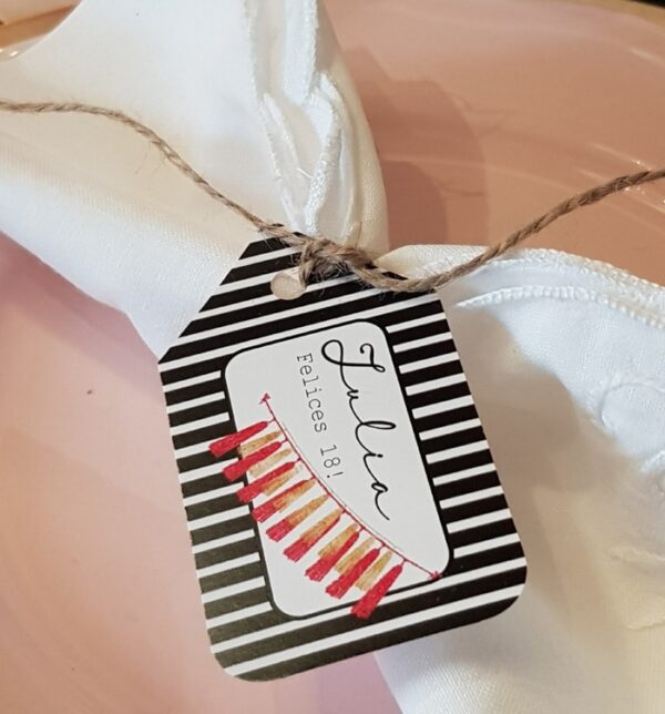 Fiesta Tassel Rosa - Imagen 3