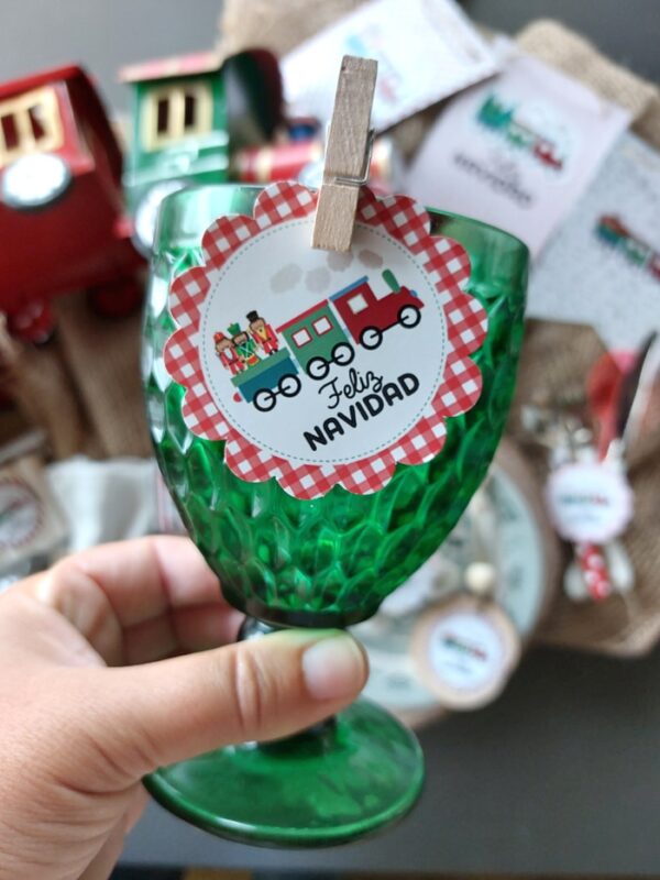 Imprimible mesa Tren Navidad - Imagen 2