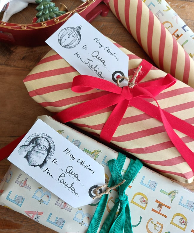 Etiquetas Regalo imprimibles