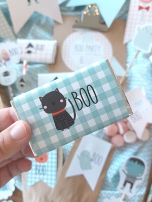 Kit halloween infantil o boo party