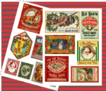 Etiquetas Latas Navidad Retro - Imagen 3