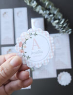 Kit Cuadros Vichy Rosa y Gris - Imagen 2