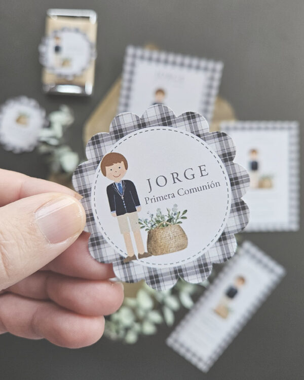 Kit Tartán Gris - Imagen 3