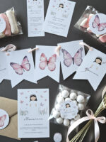 Kit comunión mariposas