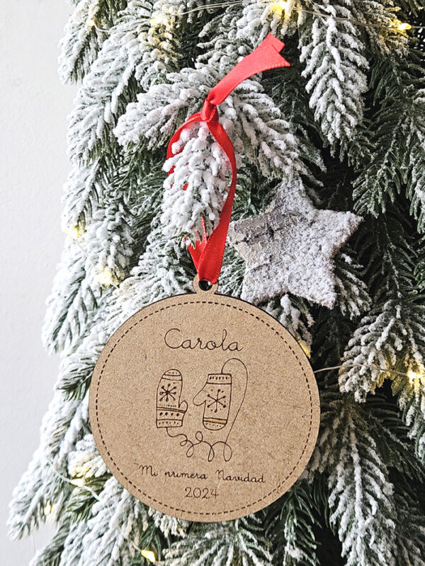 Adornos árbol primera Navidad - Imagen 3