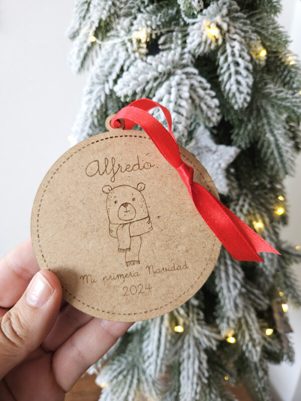 Adornos árbol primera Navidad - Imagen 7