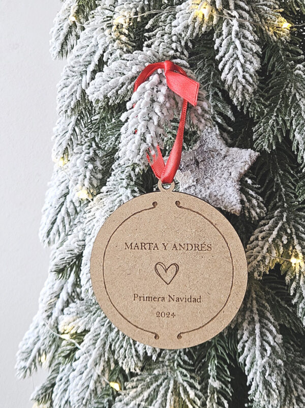 Adornos árbol primera Navidad - Imagen 5