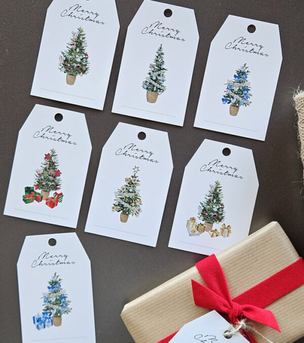 Etiquetas Árboles Navidad - Imagen 3