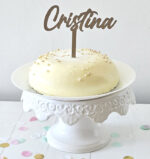 Toppers madera tarta - Imagen 3