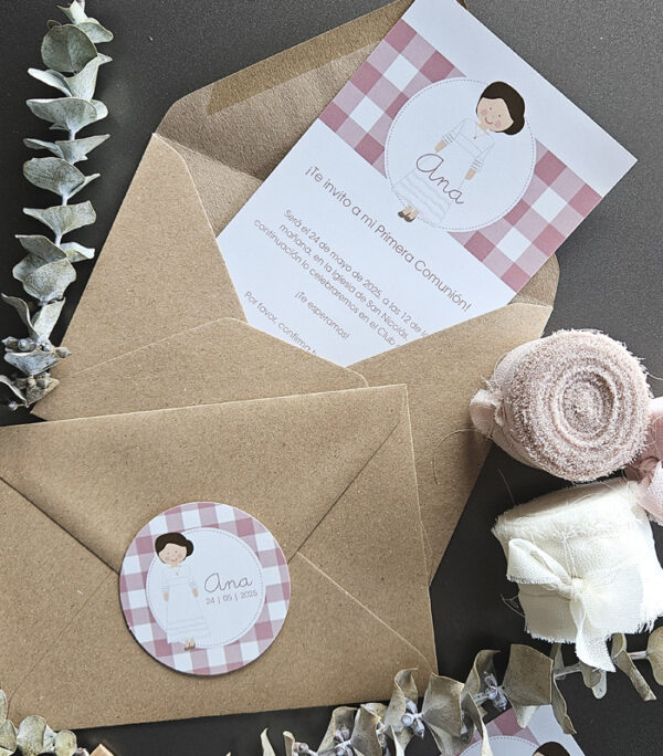 Kit Vichy XL Rosa Palo - Imagen 2