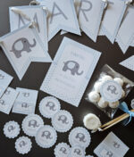 Bautizo Elefantes Azul - Imagen 2