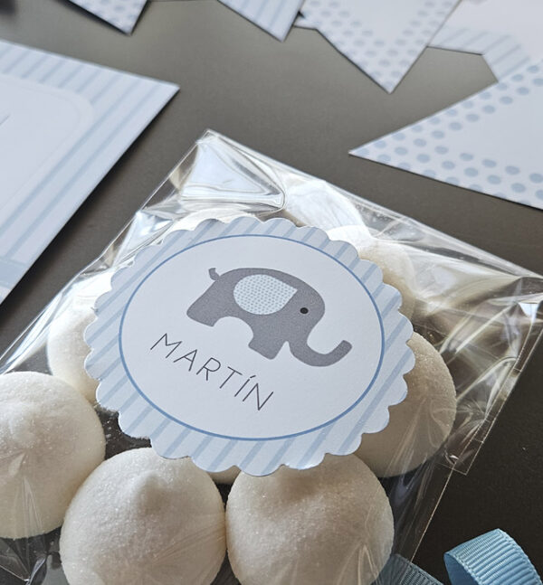 Bautizo Elefantes Azul - Imagen 4