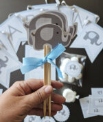 Bautizo Elefantes Azul