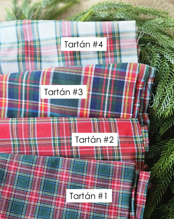 Adorno árbol Tartán - Imagen 2
