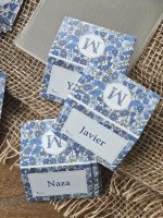 Kit Flores Liberty azul - Imagen 2
