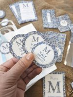 Kit Flores Liberty azul - Imagen 3